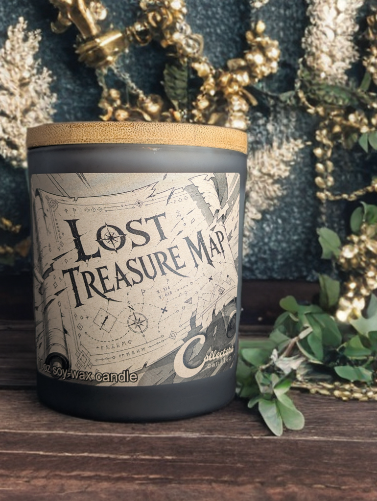 Lost Treasure Map - Vanilla Sugar Candle