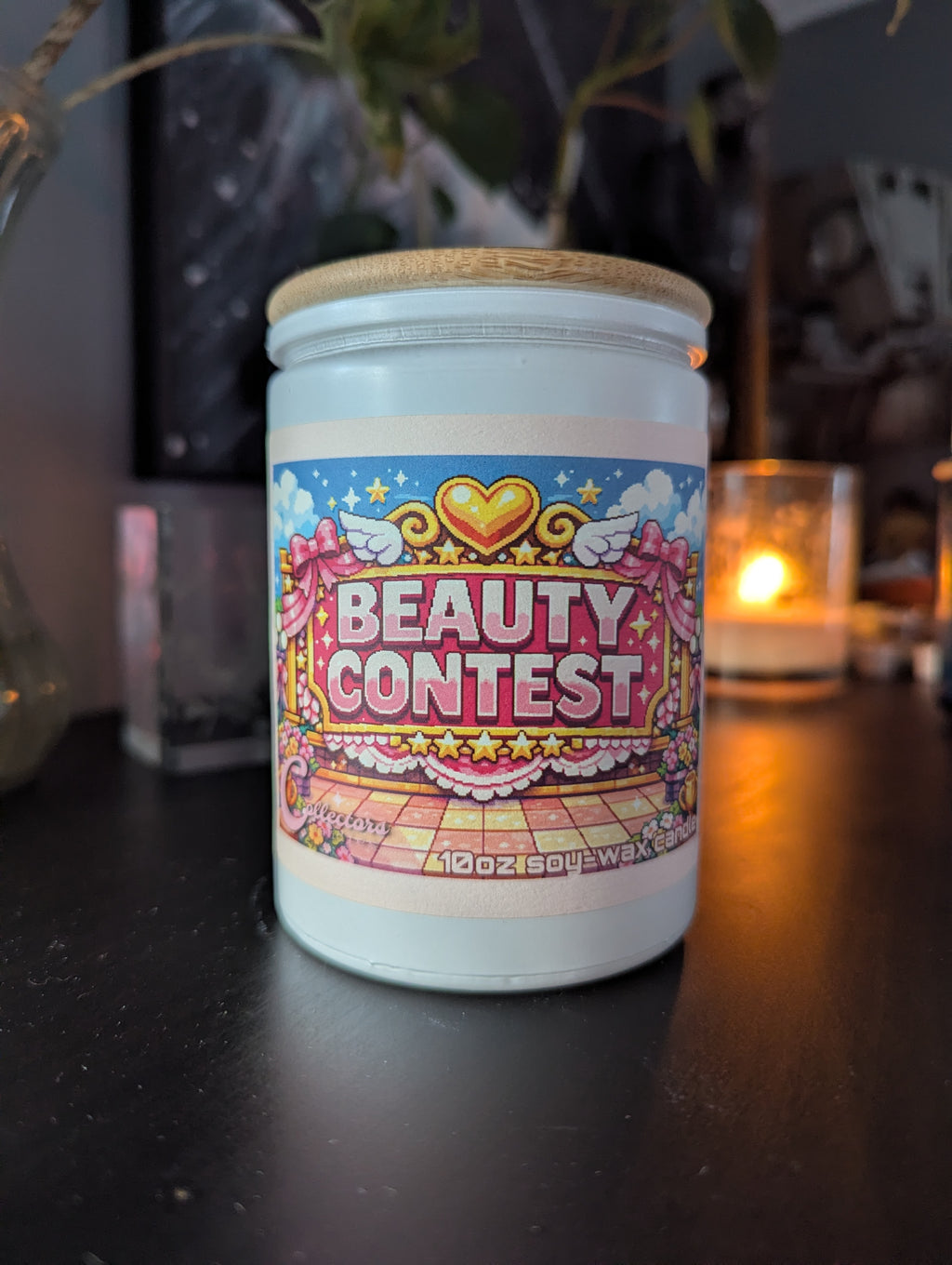 Beauty Contest - Pink Ciffon Candle