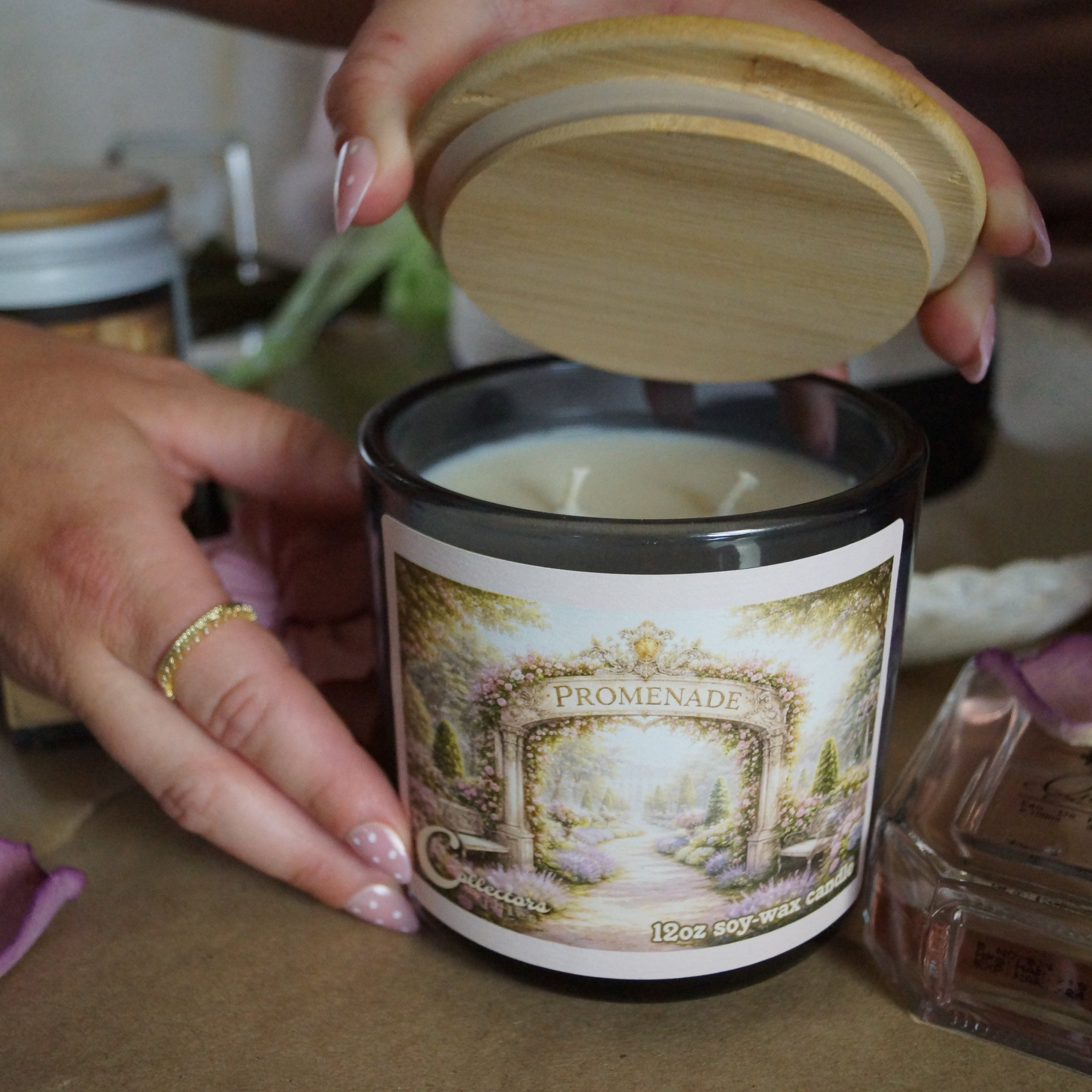 Promenade — Lavender Patchouli Candle