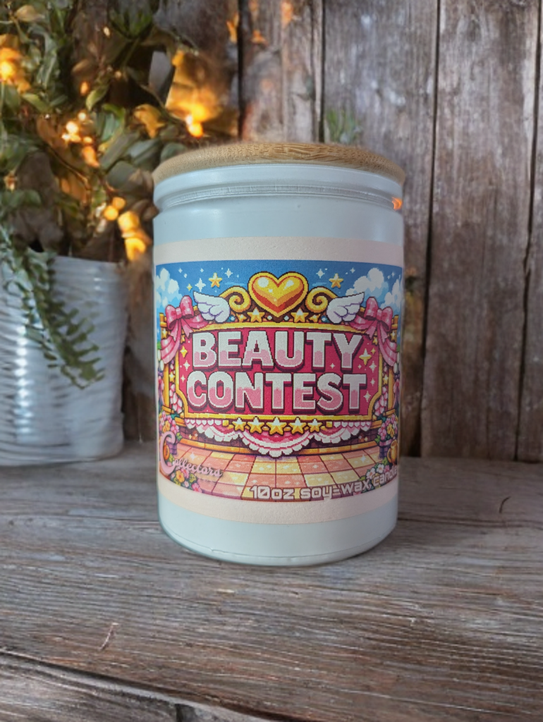Beauty Contest - Pink Ciffon Candle