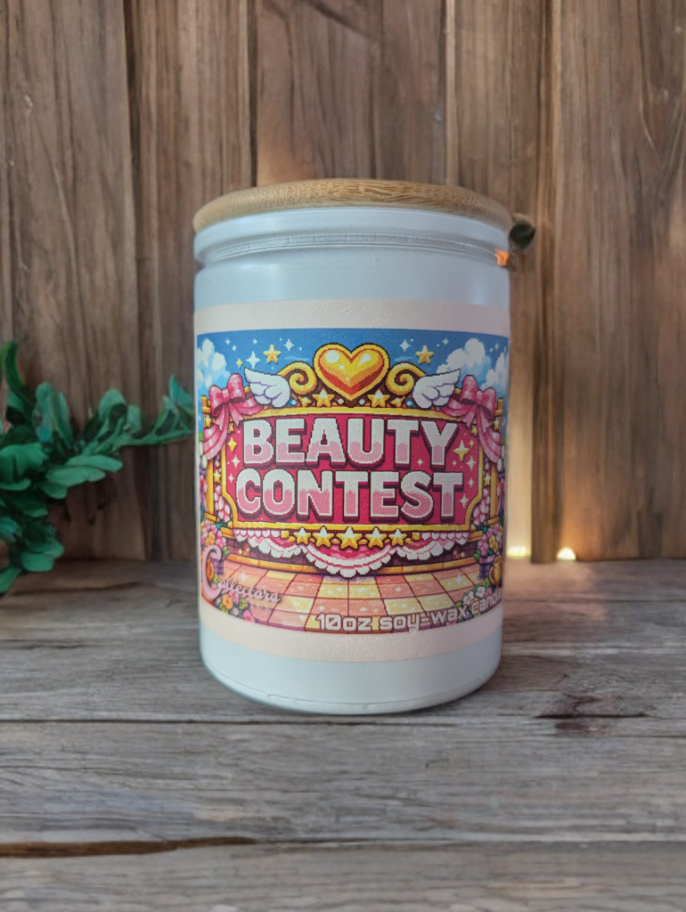 Beauty Contest - Pink Ciffon Candle
