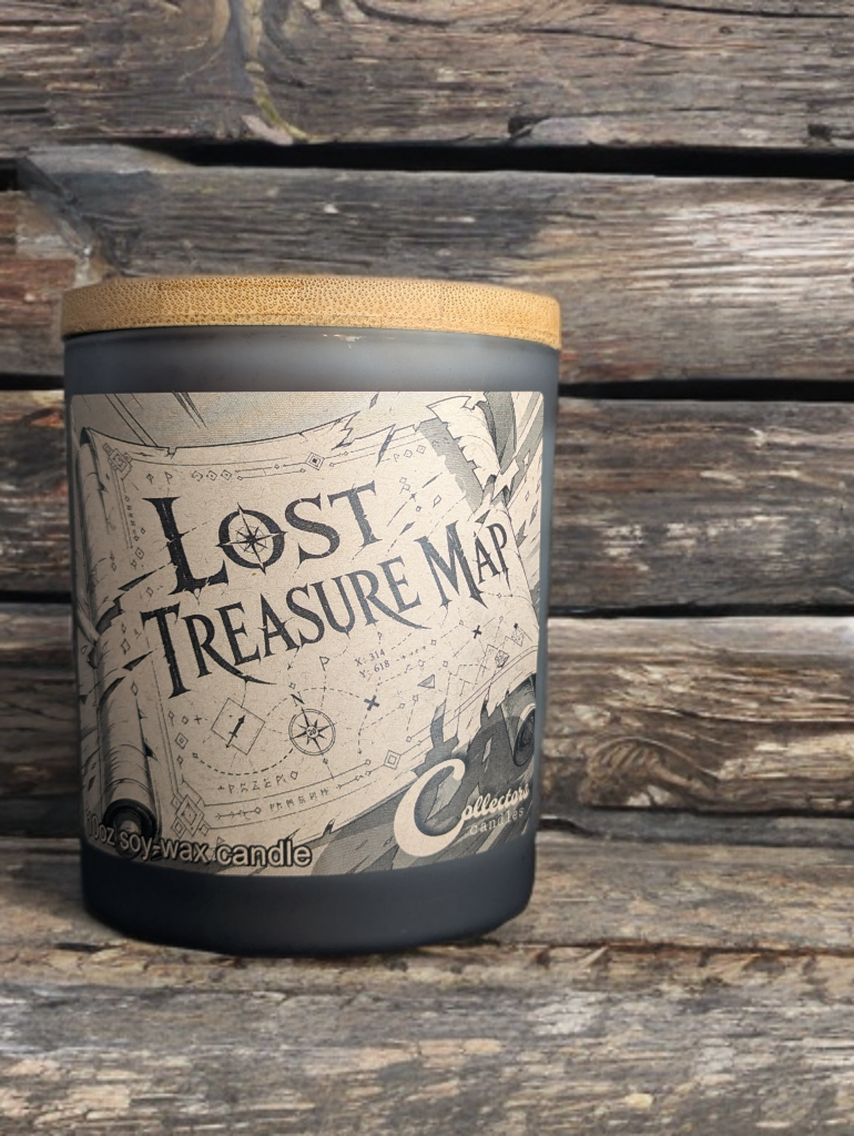 Lost Treasure Map - Vanilla Sugar Candle
