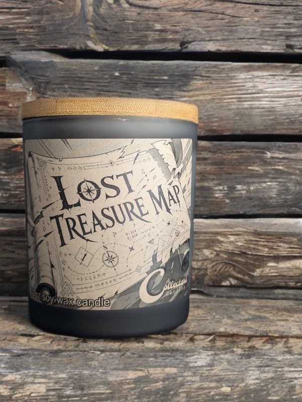 Lost Treasure Map - Vanilla Sugar Candle