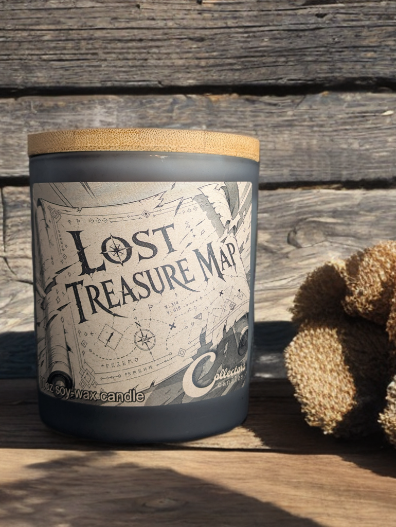 Lost Treasure Map - Vanilla Sugar Candle